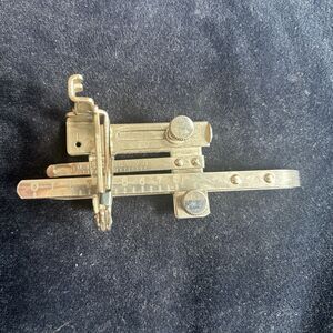 Vintage Singer Sewing Machine Tucker Attachment # 36583 Low Shank